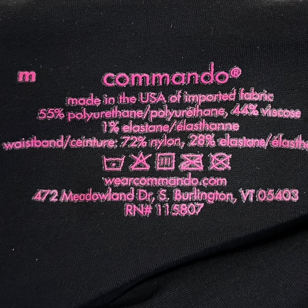 Commando Black Faux Leather Leggings - Picture 7 of 11